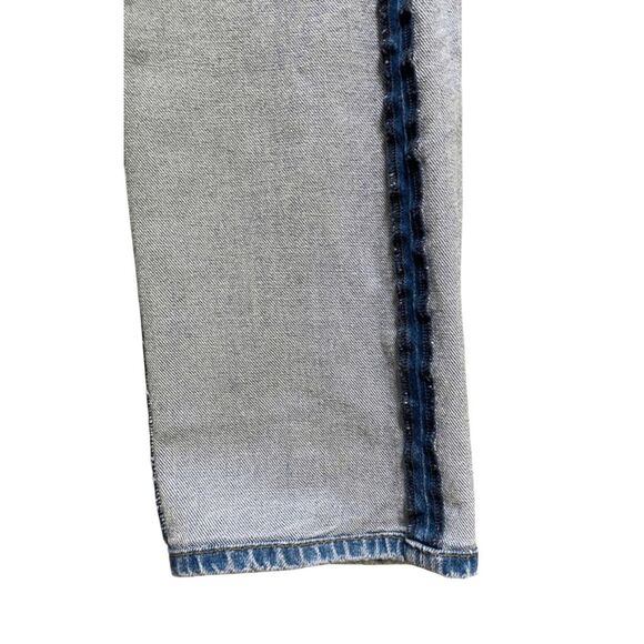 AYR The LaLa Jeans Sz 32S Selvedge Light Wash High Waist Straight Leg Denim - Picture 5 of 9